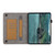For Samsung Galaxy Tab S5e T720 Litchi Texture Leather Sucker Tablet Case(Brown)