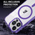 For iPhone 13 Pro Ice Color Magnetic Series PC + Acrylic Magsafe Phone Case(Transparent)