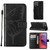 For Motorola Moto G84 Embossed Butterfly Leather Phone Case(Black)