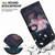 For Samsung Galaxy M52 5G Crystal Texture Colored Drawing Leather Phone Case(Purple Peony)
