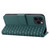 For iPhone 12 Pro Max Business Diamond Buckle Leather Phone Case with Lanyard(Green)