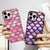 For iPhone 14 Mermaid Scale Electroplated Laser Carving Phone Case(Black)