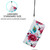 For Samsung Galaxy A05s Painted Pattern Horizontal Flip Leather Phone Case(Peacock Flower)