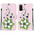 For Samsung Galaxy S20 Crystal Texture Colored Drawing Leather Phone Case(Lily)