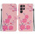 For Samsung Galaxy S22 Ultra 5G Crystal Texture Colored Drawing Leather Phone Case(Cherry Blossoms) For Samsung Galaxy S22 Ultra 5G Crystal Texture Colored Drawing Leather Phone Case(Cherry Blossoms)