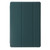 For Samsung Galaxy Tab S9 Ultra/S8 Ultra 3-Fold Clear Acrylic Leather Tablet Case(Deep Green)
