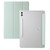 For Samsung Galaxy Tab S9 Ultra/S8 Ultra 3-Fold Clear Acrylic Leather Tablet Case(Green)
