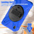 For Samsung Galaxy Tab A9+ Rotary Handle Grab TPU + PC Tablet Case(Blue)