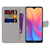 For Xiaomi Redmi 8A Coloured Drawing Cross Texture Horizontal Flip PU Leather Case with Holder & Card Slots & Wallet & Lanyard(Wood Red Rose)
