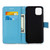 For iPhone 12 / 12 Pro Painted Flat Texture Leather Case with Lanyard & Card Slot & Wallet & Holder(Tower Butterfly)