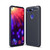 Brushed Texture Carbon Fiber Shockproof TPU Case for Huawei Honor View 20(Navy Blue)