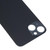 Easy Replacement Big Camera Hole Glass Back Battery Cover for iPhone 14(Black)