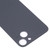 Easy Replacement Big Camera Hole Glass Back Battery Cover for iPhone 14(Black)