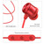 JOYROOM JR-D3S Bluetooth 4.2 Dual Battery Sports Bluetooth Headset Earphone(Red)