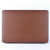 For MacBook Air 13.3 inch A1466 2012-2017 / A1369 2010-2012 Laptop PU Leather Paste Case (Brown)