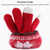 Multifunctional Three Fingers Touch Screen Wool Warm Gloves, For iPhone, Galaxy, Huawei, Xiaomi, HTC, Sony, LG and other Touch Screen Devices(Pink)