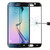 0.3mm 9H Surface Hardness 3D Explosion-proof Colorized Electroplating Tempered Glass Full Screen Film for Galaxy S6 edge(Black)