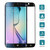 0.3mm 9H Surface Hardness 3D Explosion-proof Colorized Electroplating Tempered Glass Full Screen Film for Galaxy S6 edge(Black)