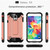 For Galaxy S5 / G900 Tough Armor TPU + PC Combination Case(Rose Gold)