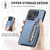 For Redmi Note 12 5G Carbon Fiber Vertical Flip Zipper Phone Case(Black)