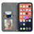 For iPhone 14 Pro Max Retro Skin Feel Magnetic Flip Leather Phone Case(Gray)