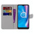 For Alcatel 1S (2020) / 3L (2020) Coloured Drawing Cross Texture Horizontal Flip PU Leather Case with Holder & Card Slots & Wallet & Lanyard(Pink Hands Heart)