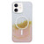 For iPhone 11 MagSafe Gilding Hybrid Clear TPU Phone Case(Pink)