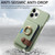 For iPhone 11 Pro Litchi Leather Oil Edge Ring Card Back Phone Case(Tea Green)