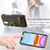 For iPhone 11 Litchi Leather Oil Edge Ring Card Back Phone Case(Green)