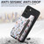 For Samsung Galaxy S23+ 5G Retro Painted Zipper Wallet Back Phone Case(Black)