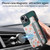 For iPhone 15 Retro Painted Zipper Wallet Back Phone Case(Green)