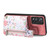 For Redmi Note 13 Pro+ 5G Retro Painted Zipper Wallet Back Phone Case(Pink)
