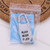 5 PCS Luggage Mini Combination Lock Zinc Alloy Padlock(Silver)