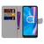 For Alcatel 1S (2020) / 3L (2020) Coloured Drawing Cross Texture Horizontal Flip PU Leather Case with Holder & Card Slots & Wallet & Lanyard(Green Lemon)