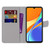 For Xiaomi Redmi 9C Coloured Drawing Cross Texture Horizontal Flip PU Leather Case with Holder & Card Slots & Wallet & Lanyard(Wood Red Rose)