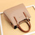 Large Capacity Tote Bag Fashion Single Shoulder Bag(Black)