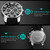 SKMEI 9128 Fashion Multifunctional 3D Large Dial Sports Wristwatch 30m Waterproof Quartz Watch(Blue) SKMEI 9128 Fashion Multifunctional 3D Large Dial Sports Wristwatch 30m Waterproof Quartz Watch(Blue)