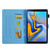 For Galaxy Tab S5e 10.5 T720 / T725 Colored Drawing Horizontal Flip PU Leather Case with Holder & Card Slots(Pineapple)