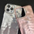 For iPhone 13 3D IMD Water Ripple TPU + Acrylic Electroplated Phone Case(Pink) For iPhone 13 3D IMD Water Ripple TPU + Acrylic Electroplated Phone Case(Pink)