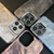 For iPhone 13 3D IMD Water Ripple TPU + Acrylic Electroplated Phone Case(Pink) For iPhone 13 3D IMD Water Ripple TPU + Acrylic Electroplated Phone Case(Pink)