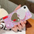 For iPhone 14 Plus Starry Sequin Mirror Stand Epoxy TPU Phone Case(Silver)