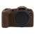 PULUZ Soft Silicone Protective Case for Canon EOS RP(Coffee)