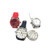 Creative Portable Metal Watch Wristband Smoke Grinder(Black)