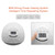 F6 UV LED Lamp Nail Dryer Dual hands Nail Lamp Curing UV Gel Nail Polish With Sensor & Timer & LCD Display(Pink EU)