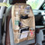 Auto Car Seat Back Organizer Car Seat Hanging Bag Storage for Drinks Cups Phones and Other Items (Khaki)
