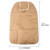 Auto Car Seat Back Organizer Car Seat Hanging Bag Storage for Drinks Cups Phones and Other Items (Khaki)