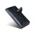 For iPhone 13 mini Denior Oil Wax Cowhide Magnetic Button Genuine Leather Case(Dark Blue)