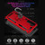 For Huawei P40 Lite 5G Shockproof TPU + PC Protective Case with 360 Degree Rotating Holder(Black)