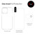 For iPhone 14 Plus NORTHJO 3 in 1 TPU Phone Case with Screen Film and Lens Film(Clear)