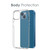 For iPhone 13 NORTHJO 3 in 1 TPU Phone Case with Screen Film and Lens Film(Clear)